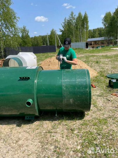 Септик на 10 человек под ключ Итал