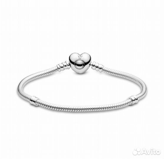 Браслет пандора сердце