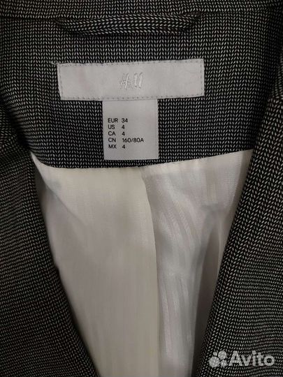 Костюм пиджак и юбка H&M новый