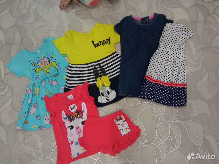 Вещи пакетом для девочки