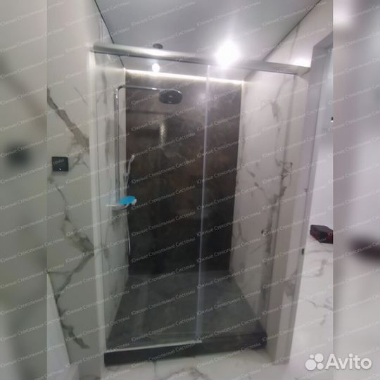 Душевое стеклянное ограждение для душа