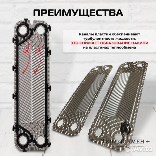 Теплообменник для отопления SN 08-58 200кВт