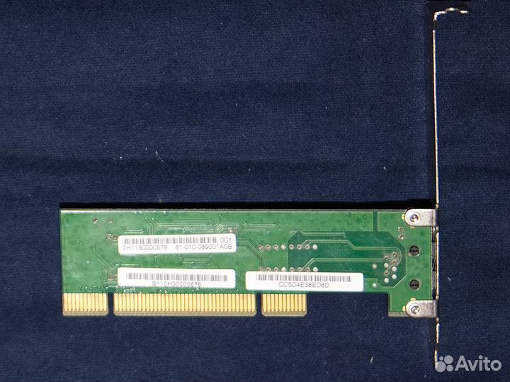 Сетевая карта PCI LAN чип RTL8139D 10/100 Мбит/с