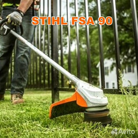 Мотокоса аккумуляторная stihl FSA 90 с АКБ и зу Ав