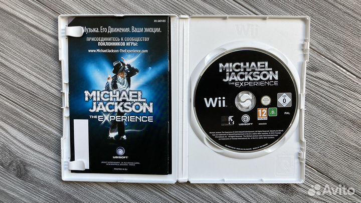 Michael Jackson the Experiense WII игры лицензия