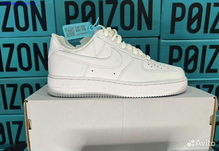 Кроссовки Nike air force 1 белые оригинал