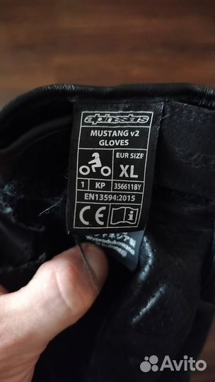 Мотоперчатки Alpinestars Mustang v2 Gloves