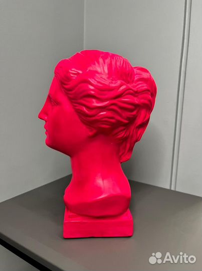 Венера кашпо ваза голова декор