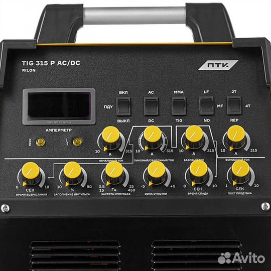 Rilon TIG 315P AC/DC (накс) - Аргонодуговая сварка