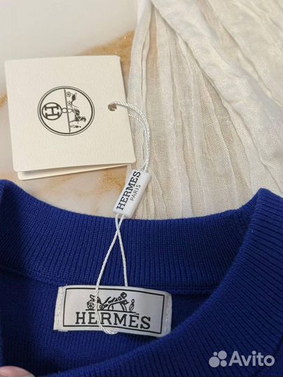 Яркая футболка hermes (хит 2025)