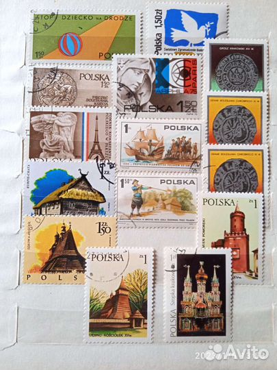 Почтовые марки и блоки Польши