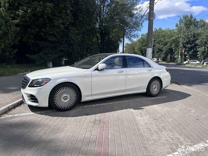 Mercedes-Benz S-класс 4.0 AT, 2019, 42 000 км