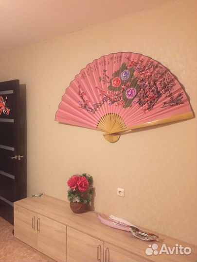 Веер картина панно Китай, японский стиль