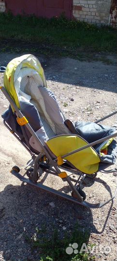 Коляска санки