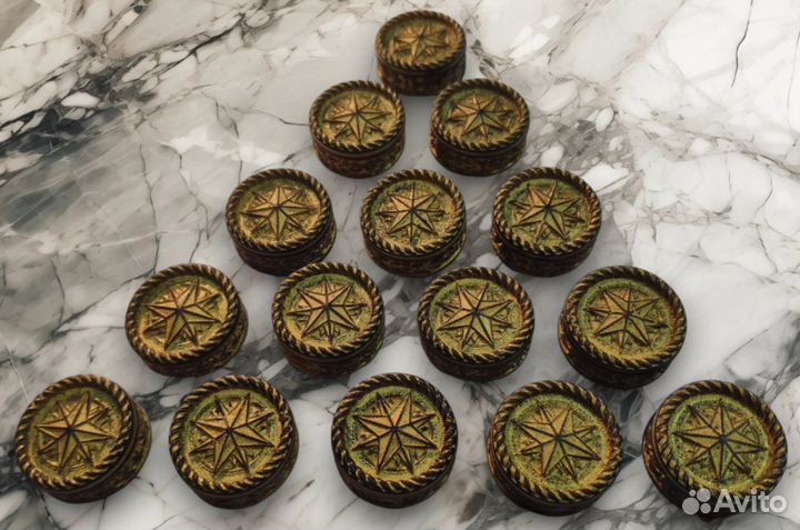 Фишки для нард Звезда