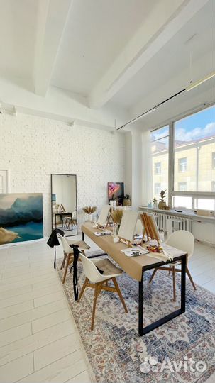 Аренда арт-студии почасово