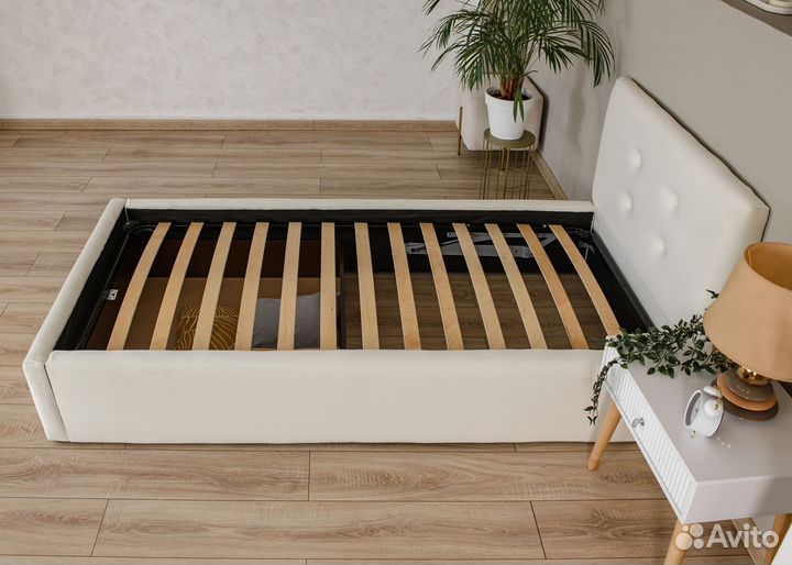 Кровать 80х200 с матрасом + подъемный механизм