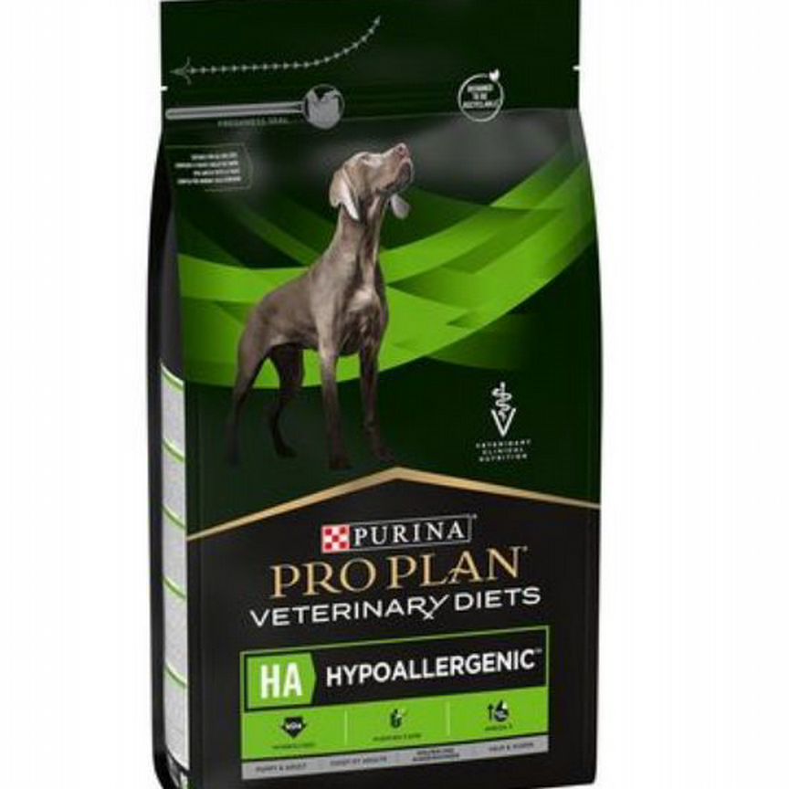 Purina PRO plan HA Hypoallergenic для собак 3кг