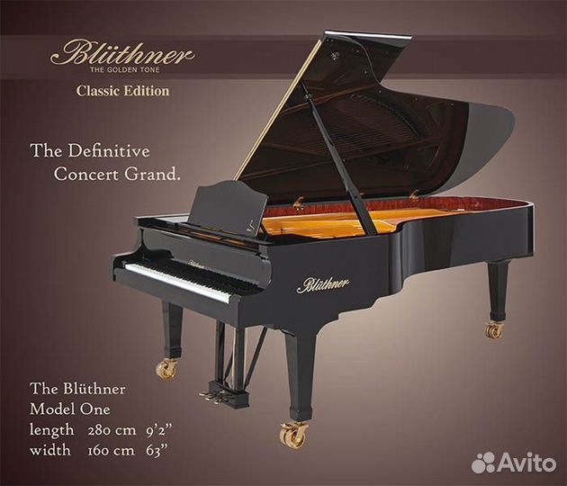 Рояль Bluthner Model 1