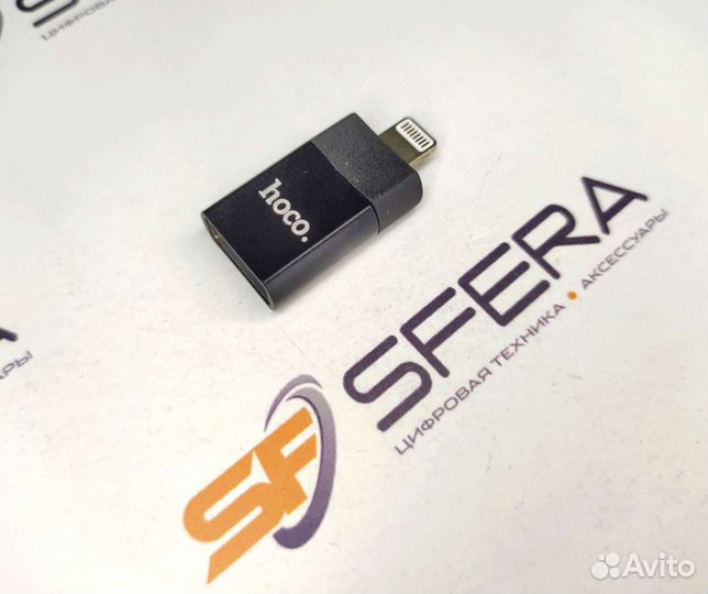 OTG адаптер hoco UA17 для iPhone