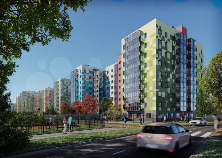 3-к. квартира, 75,6 м², 9/9 эт.
