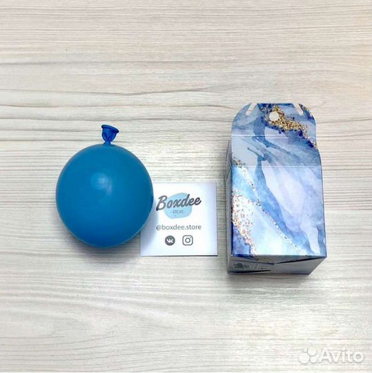 Коробочка грузик для воздушных шаров