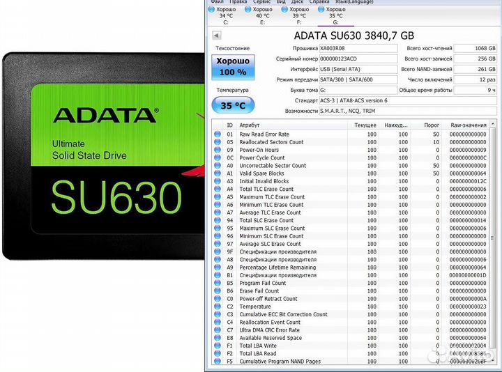 Ssd 3.84 tb /hdd