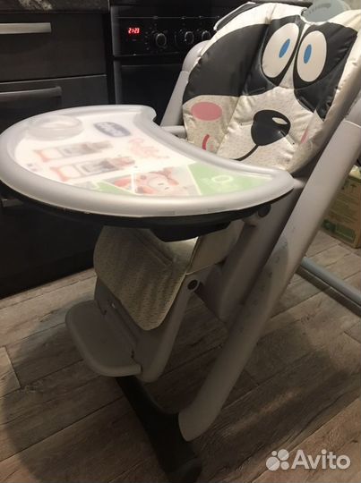 Стульчик для кормления chicco polly 2 start