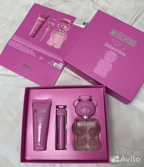 Подарочный набор moschino toy2 bubble gum