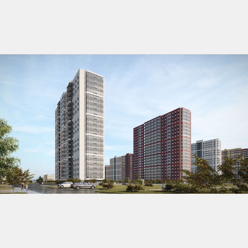 1-к. квартира, 30,3 м², 19/22 эт.