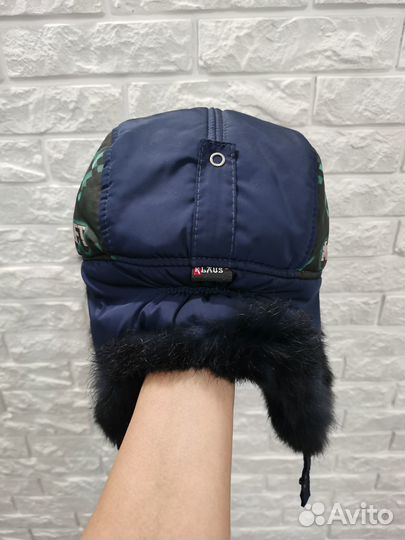 Шапка детская на мальчика зимняя