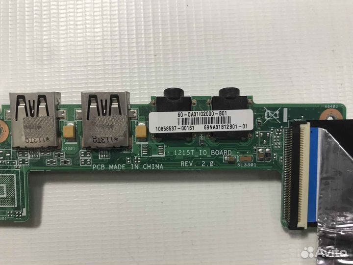 Плата USB для Asus Eee PC 1215t