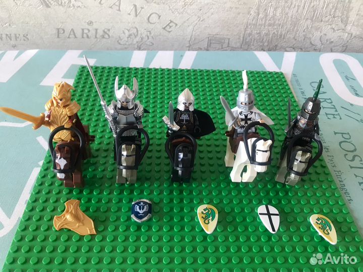 Рыцари и лошади к lego