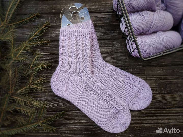 Носки вязаные ручной работы женские