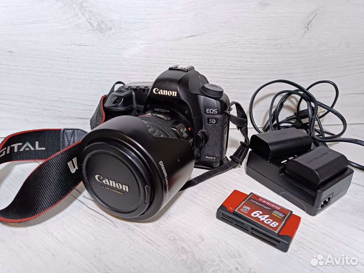 Фотоаппарат canon 5d mark ii полный кадр