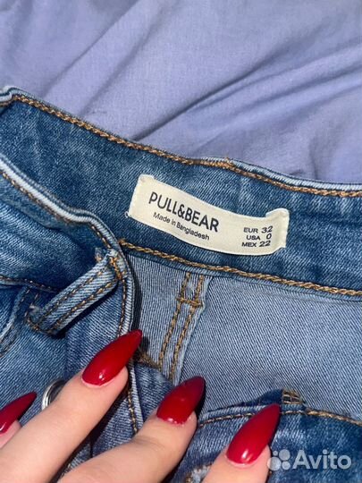 Джинсы pull&bear skinny 32