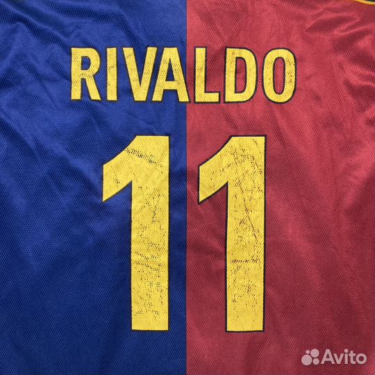 Редкая футболка Barcelona 1899-1999 Rivaldo