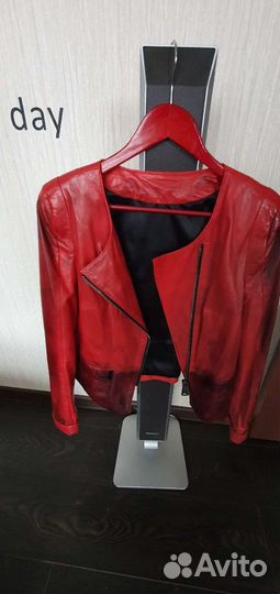 Куртка кожаная женская 46- 48