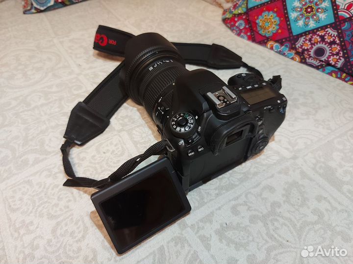 Фотоаппарат Canon EOS 80D с обьективом Sigma AF