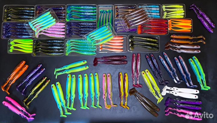 Силиконовые приманки Narval, Frapp и др