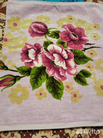 Полотенца велюровые Китай СССР Германия