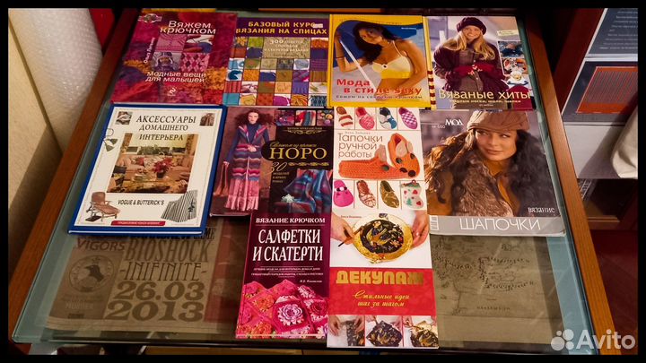 Книги: кулинария, вязание, рисование, стрижка