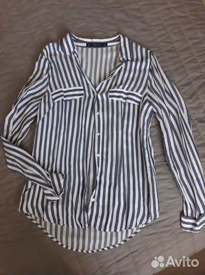 Рубашка zara женская 40-42