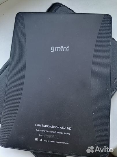 Читалка Gmini MagicBook A62hld