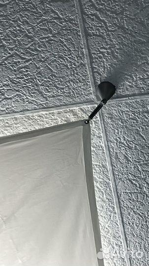 Светильник -люстра из ткани 150х150 см