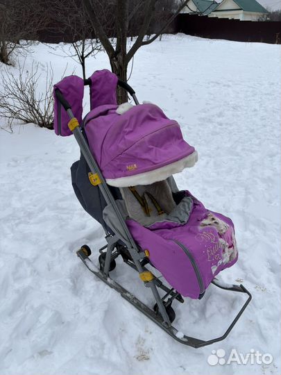 Санки коляска