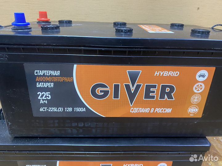 Аккумулятор 6ст 225 Man Volvo