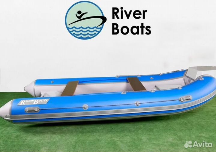 Лодка риб RiverBoats RB 430 (Встроенный рундук)