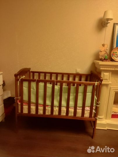 Детская кровать от 3 лет с матрасом бу