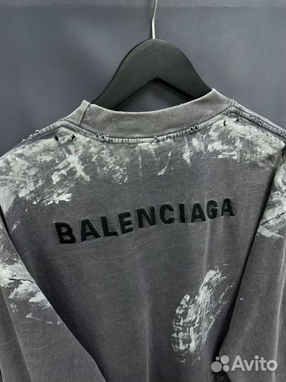 Лонгслив balenciaga oversize (новинка)